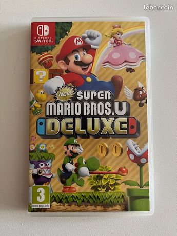 Jeu Super Mario Bros U Deluxe Nintendo Switch