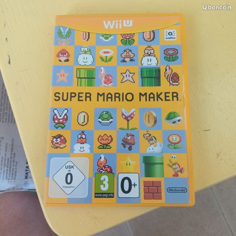 Jeu super Mario maker wii U
