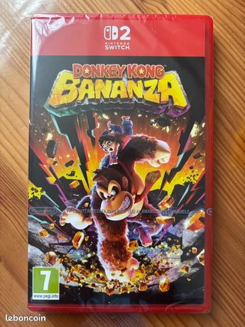 Jeu Switch 2 Donkey Kong Bananza