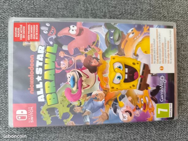 Jeu SWITCH - ALL STAR BRAWL - DÉMATÉRIALISÉ SOUS BLISTER
