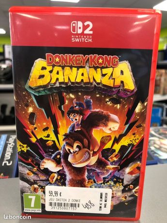 Jeu Switch Donkey kong bananza 2