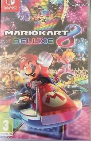 Jeu switch mario kart 8 deluxe