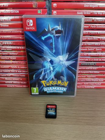Jeu Switch Pokémon Diamant Étincelant