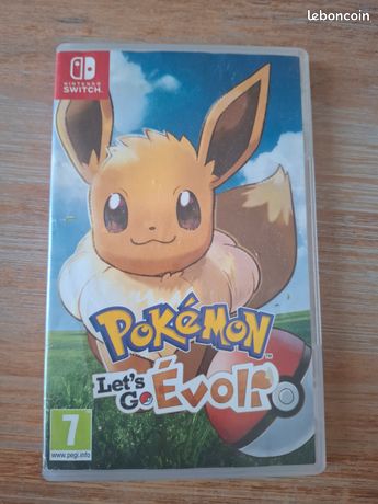 Jeu SWITCH Pokemon Let's go evoli
