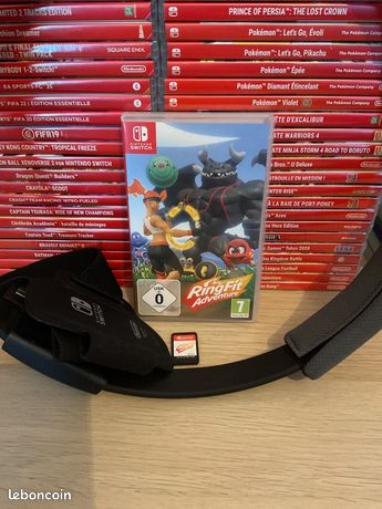 Jeu Switch Ring Fit Adventure + Accessoires