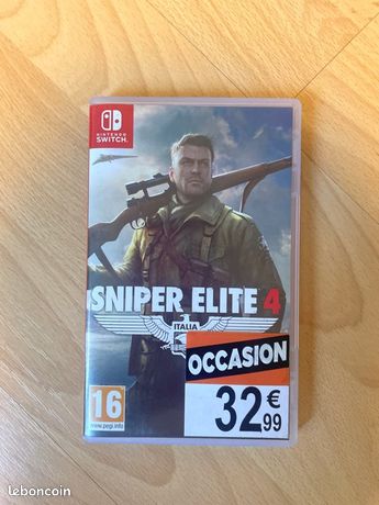 Jeu switch Sniper élite 4