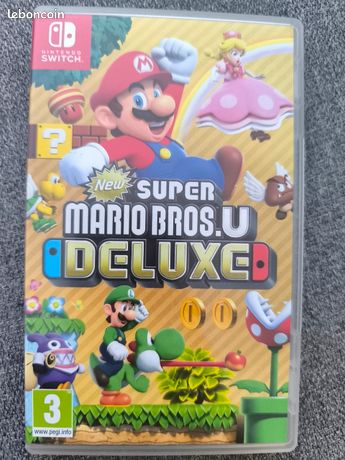 Jeu SWITCH - SUPER MARIO BROS U DELUXE