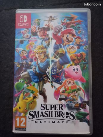 Jeu Switch super Smash Bros ultimate