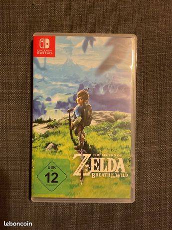 Jeu Switch Zelda Breath Of The Wild