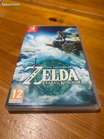 Jeu Switch Zelda Tears of the Kingdom
