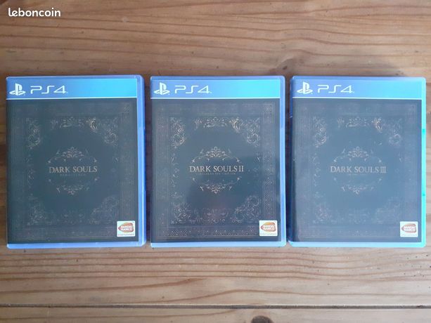 Jeu Trilogie Dark Souls PS4