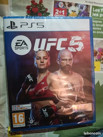 Jeu UFC 5 ps5 Playstation 5 Neuf AB prix ferme