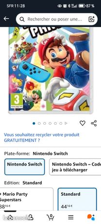 Jeu vidéo Mario Party Switch