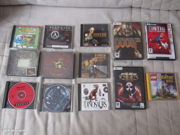Jeu vidéo PC CD Rom différents titres