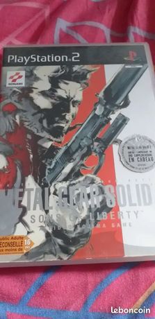 Jeu vidéo PS2 Metal gear solid 2 Sons of liberty