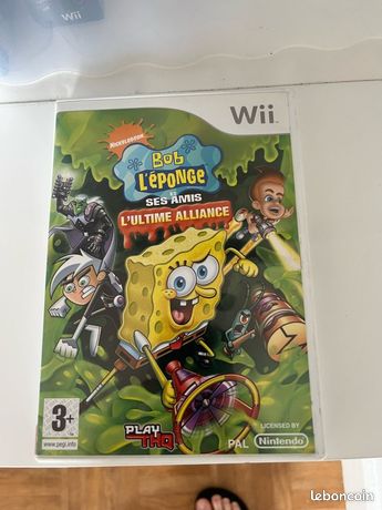 Jeu Wii Bob léponge