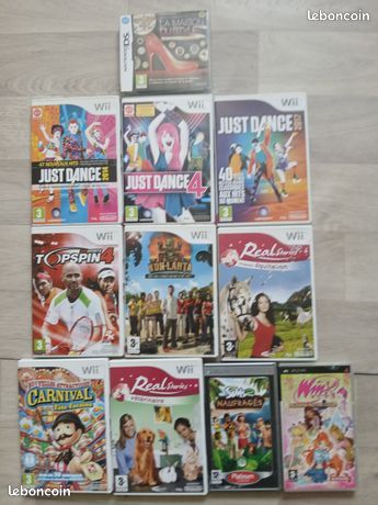 Jeu wii psp et ds