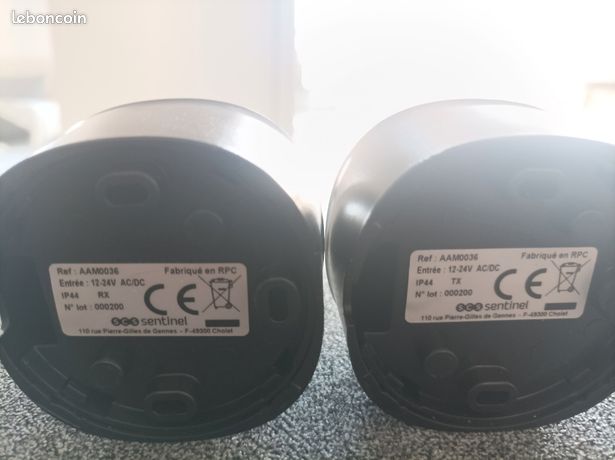 Jeu 2 cellules portail SCS SENTINEL AAM0036
