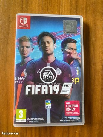 jeu FIFA 18 et FIFA 19 pour Nintendo Switch