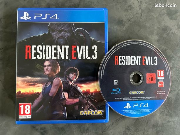 Jeu / jeux ps4 / playstation sony resident evil 3