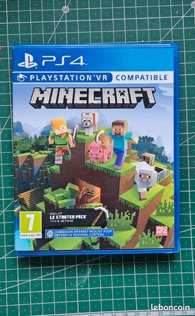 Jeu mincraft ps4/ps5