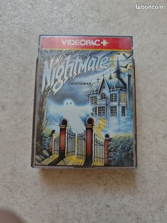 Jeu Philips Videopac + 53 Nightmare en boite