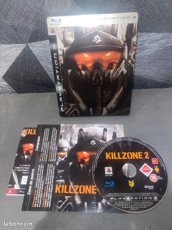 Jeu playstation 3 killzone 2 steelbook ps3