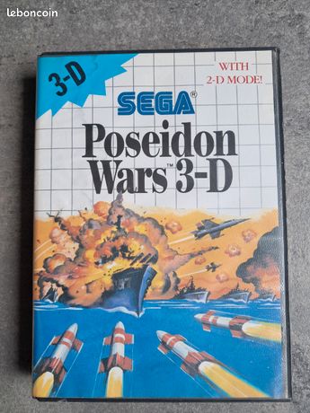 Jeu poseidon wars SEGA master system