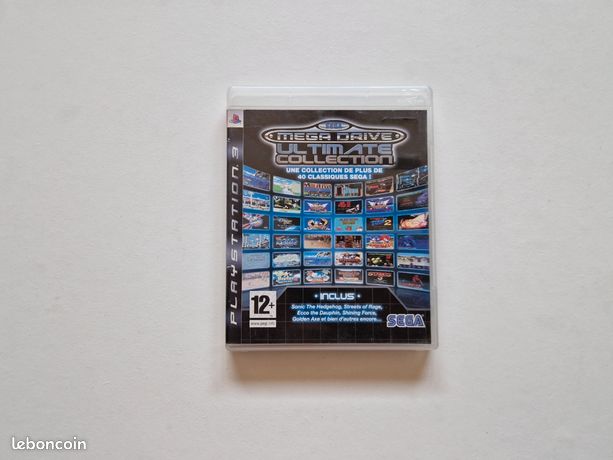 Jeu Ps3 Sega Mega Drive Classics Collection