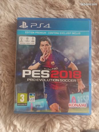 Jeu ps4 PES 2018