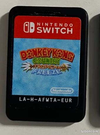 Jeu switch Donkey kong country tropical freeze