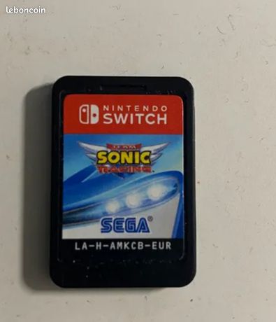 Jeu switch Sonic team racing