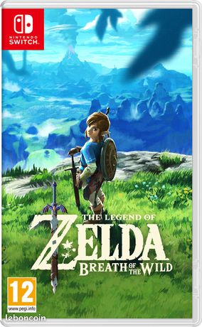 Jeu Switch Zelda breath of the wild