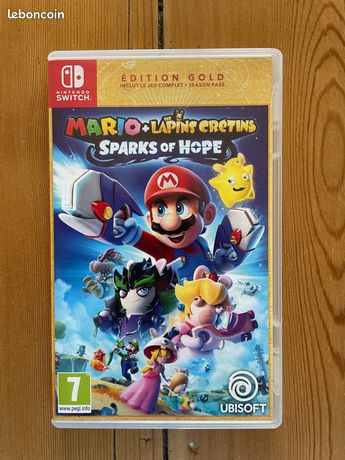 Jeu vidéo Mario + the Lapins Crétins « Sparks of Hope » pour Nintendo Switch