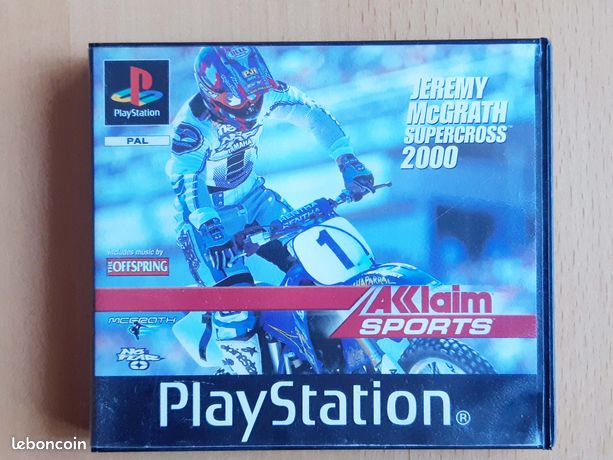 Jeu video PS1 Jeremy McGrath Supercross 2000
