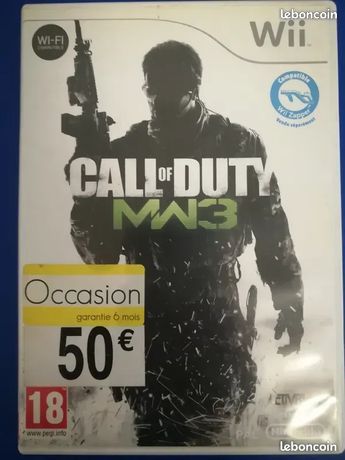 Jeu Wii Call of Duty MW3