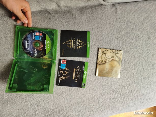 Jeu Xbox one serie X the elder scrolls V SKYRIM
