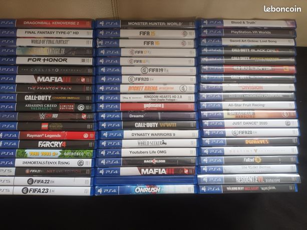 Jeux console playstation 4 ps4 vr ps5