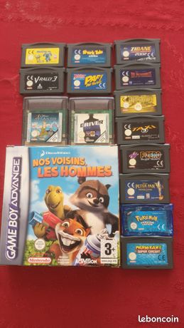 Jeux game boy gba