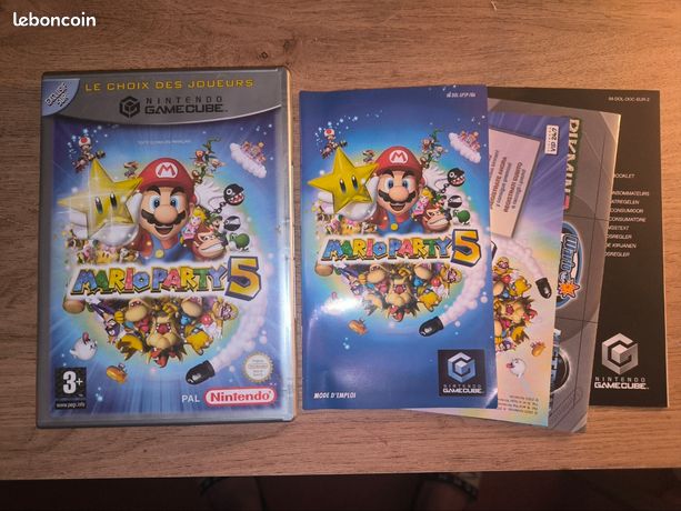Jeux gamecube mario party 5