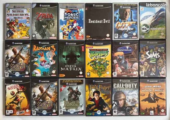 Jeux gamecube