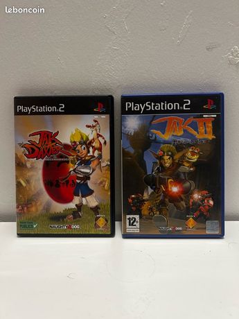 Jeux jak and daxter + Jak 2 PS2