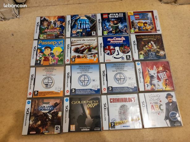 Jeux Nintendo ds neuf
