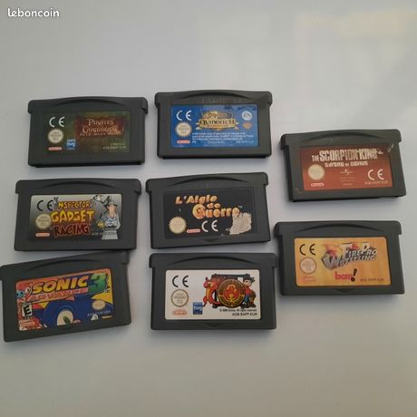 Jeux Nintendo Game boy advance au choix ou les 3