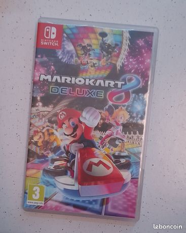 Jeux nintendo switch mario kart deluxe 8