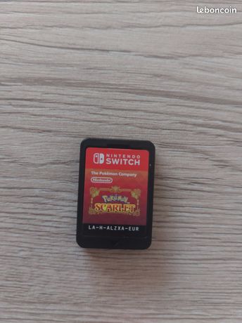 Jeux Nintendo Switch Pokemon Scarlet