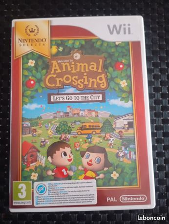 Jeux Nintendo Wii animal crossing let's go to the city
