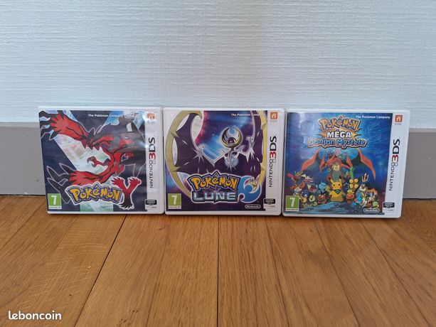 Jeux pokemon 3ds 1 jeu