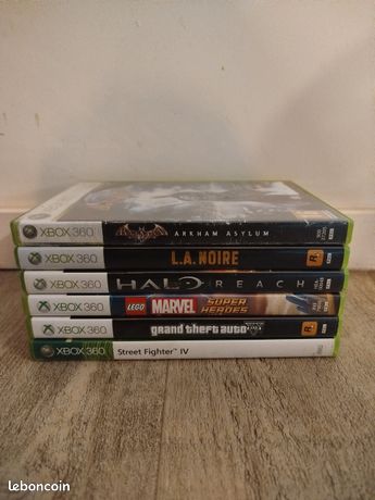Jeux pour Xbox 360 à 6euros l'unité