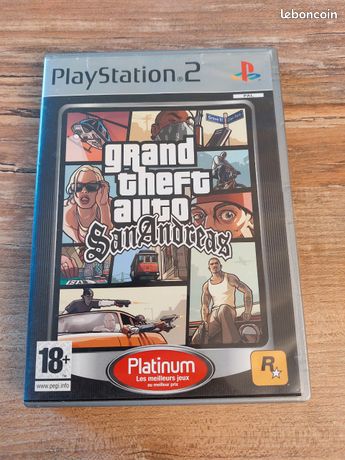 Jeux ps2 grand theft auto san andreas